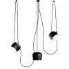 Flos AIM Dimmable Pendant lamp 5 heads Black - Image 9