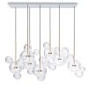 Giopato & Coombes Bolle Transparant  soap bubbles Pendant lamp 14 Balls - Image 3