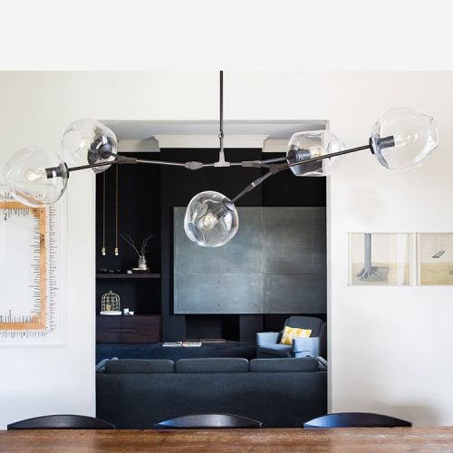 Lindsey Adelman Branching Bubble chandelier 8 heads One Two modern lighting factory