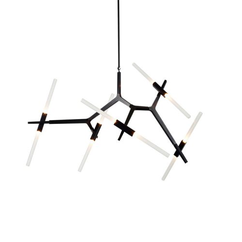 Agnes 20-Head LED Glass Chandelier
