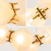Welles Central Glass Pendant Lights 14 heads - Image 6
