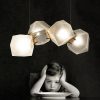 Welles Central Glass Pendant Lights 14 heads - Image 7