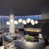 Welles Central Glass Pendant Lights 14 heads - Image 9