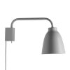Cecilie Manz Caravaggio Wall lamp Grey