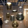 Brokis knot Amber glass pendant lamp A - Image 6