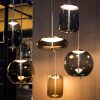 Brokis knot Amber glass pendant lamp A - Image 4