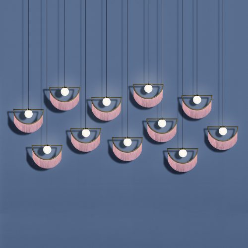Wink Designer Iron Nylon Wall Lamp