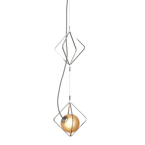 Jack o’Lantern Modern Glass Chandelier