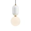 PARACHILNA ABALLS White Pendant LAMPS