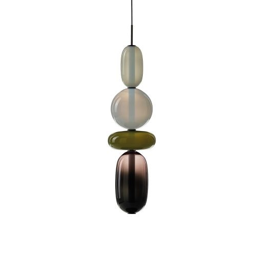 Bomma Pebbles LED Glass Pendant Lighting