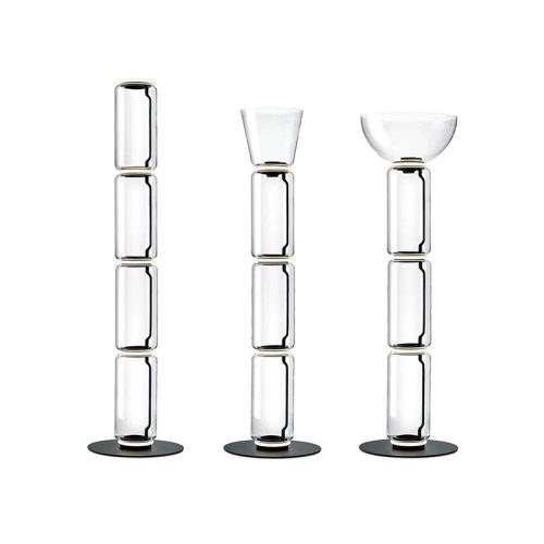 Noctambule 4-Cylinder LED Glass Floor Lamp