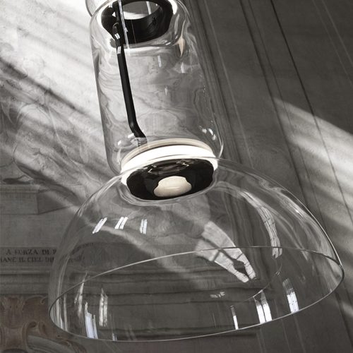 Noctambule LED Glass Suspension Lamp 2-Piece