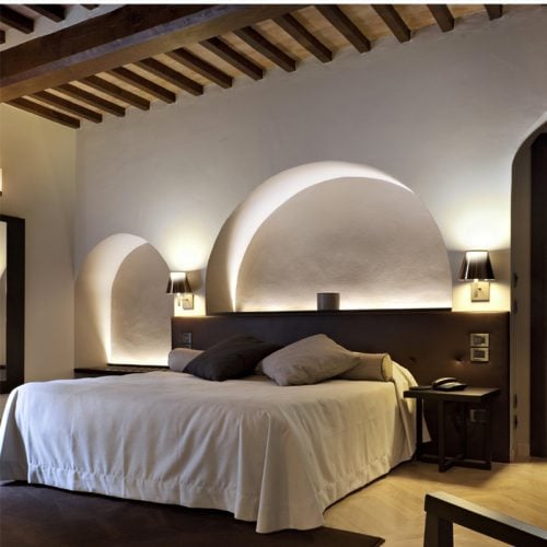 Ktribe Glass Wall Lamp with Iron Base