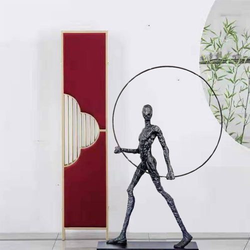 Nordic Resin and Glass Floor Lamp
