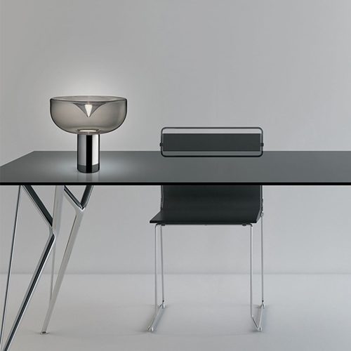 Flos Ktribe Glass and Iron Table Lamp