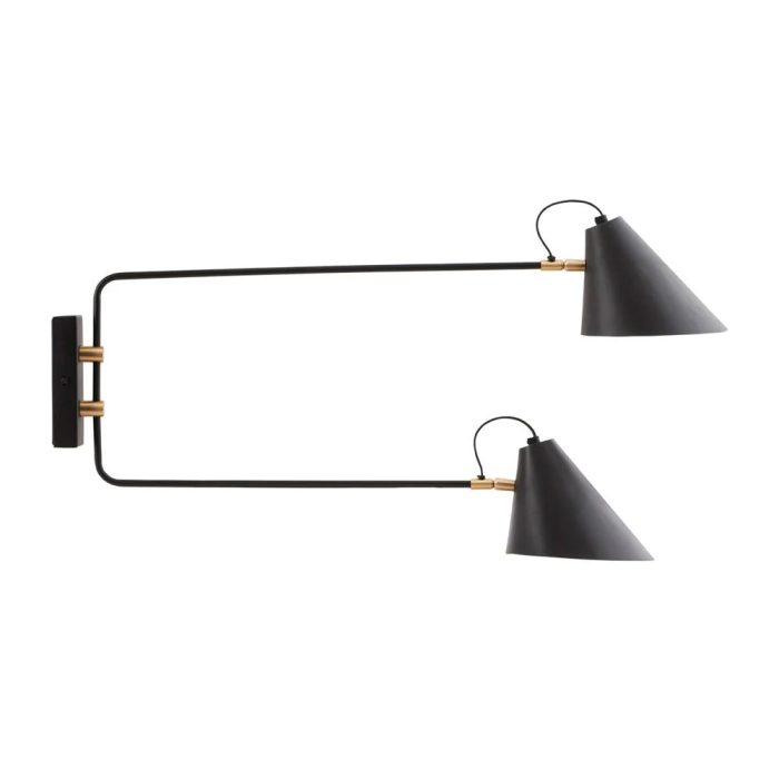 House decor club wall lamp 2 heads