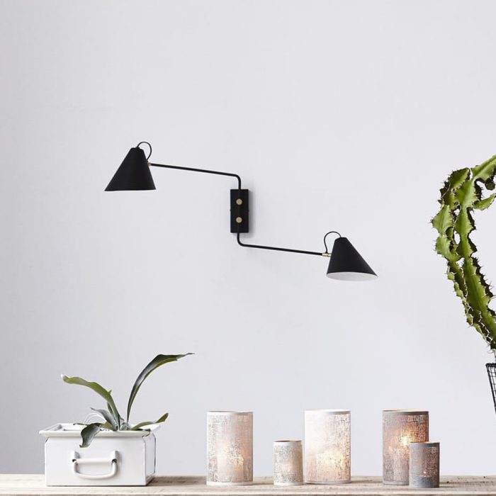 House decor club wall lamp 2 heads - Image 3