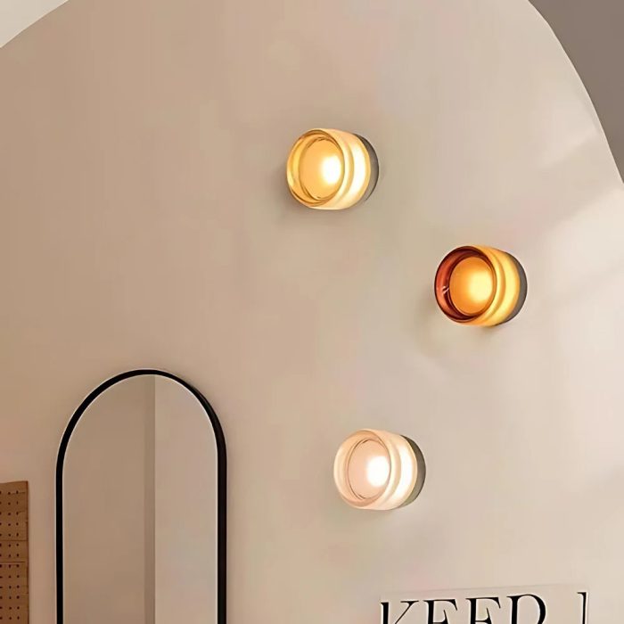 Dimple Flush Mount Wall Lamp B - Image 24