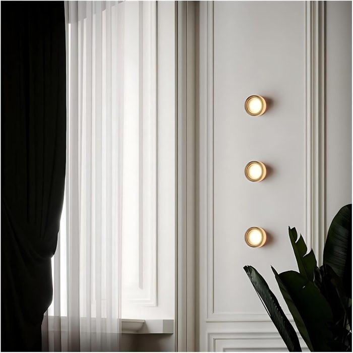 Dimple Flush Mount Wall Lamp B - Image 20